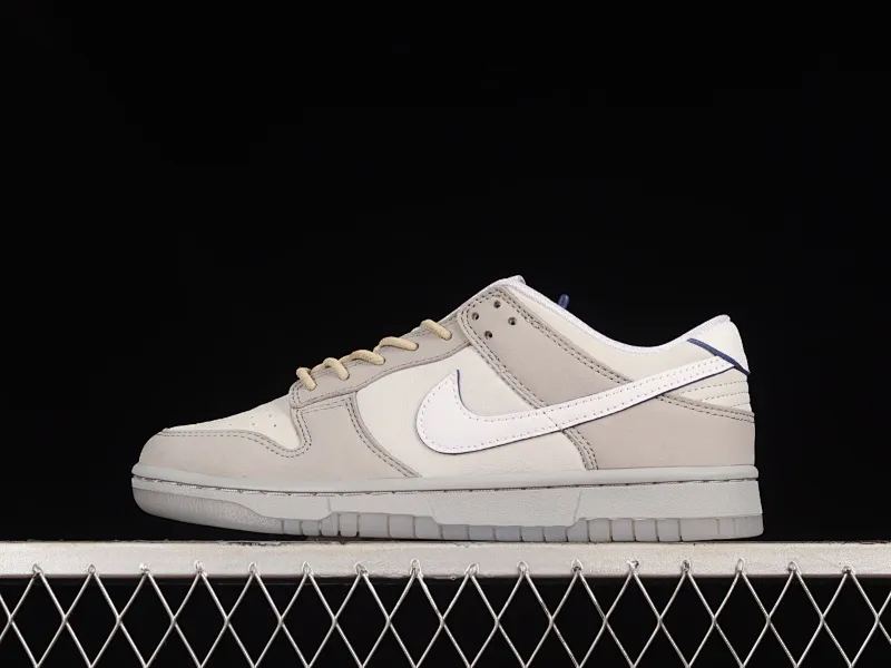 All Categories Nk SB Dunk Series Nk SB Dunk Low Low-top sneakers Pure original version Nk SB Dunk Low "Grey Leather" Moon Gray SB low-top sports and leisure sneakers DX3722-001
